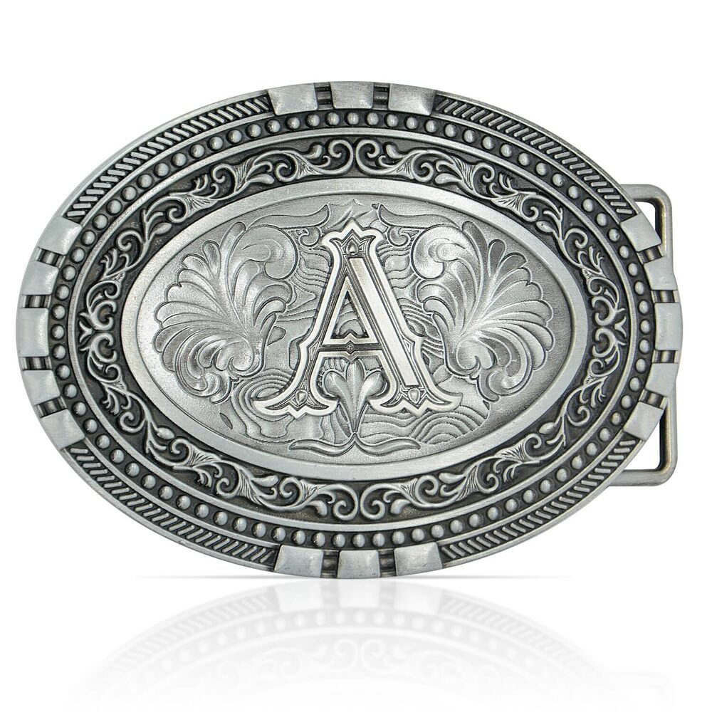 4911 Belt Buckles Western Cowboy - Silver Belts Buckle Cool Cowboy Belt